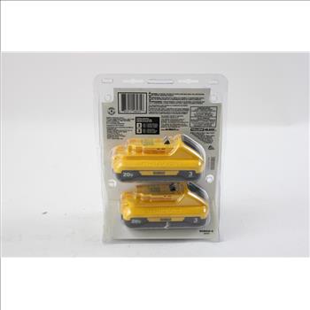 Dewalt 20v Compact Battery Packs, 2 Pieces