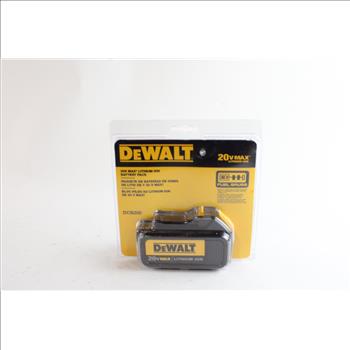 DeWalt 20V Lithium Ion Battery