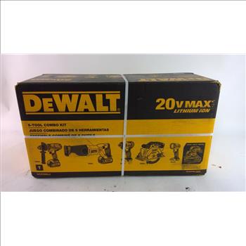 DeWalt 20V Max 5-Tool Combo Kit
