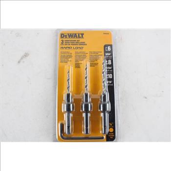 DeWalt 3 Pack Countersink Bit Set