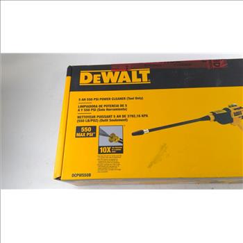 Dewalt 5 Ah 550 PSI Power Cleaner