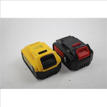 Dewalt 5Ah Battery, Lithium-Ion 6Ah Battery, 2 Pieces