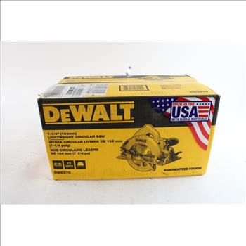 DeWalt 7-1/4
