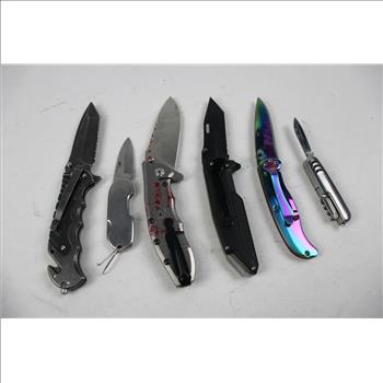 DeWalt And Other Knives, 6 Pieces