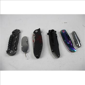 DeWalt And Other Knives, 6 Pieces