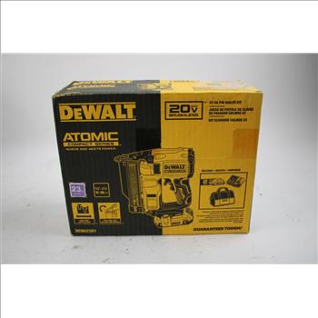 Dewalt Atomic Compact Series 23-Gauge Pin Nailer Kit