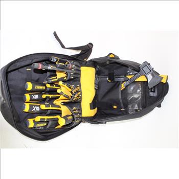 DeWalt Backpack With Tools, 10+ Pieces