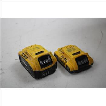 DeWalt Batteries 2AH & 4AH 2 Pieces