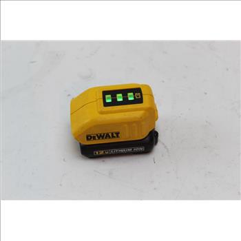 Dewalt Battery And Usb Power Source 2 Pieces