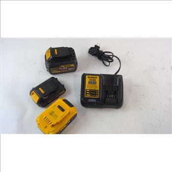 DeWalt Battery Charger And More, 4 Pieces