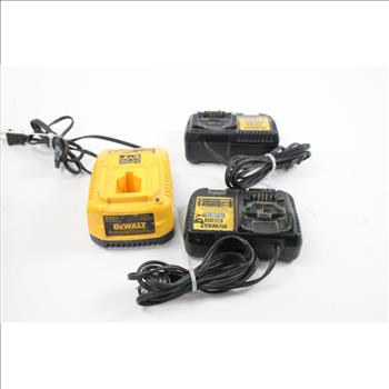 Dewalt Battery Chargers, 3 Pieces