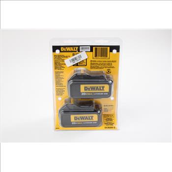 Dewalt Battery Pack, 2 Pieces