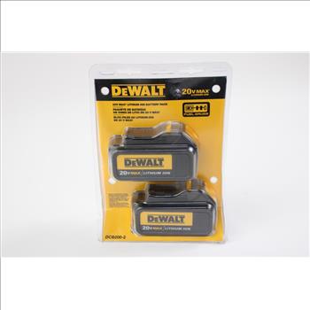 Dewalt Battery Pack, 2 Pieces