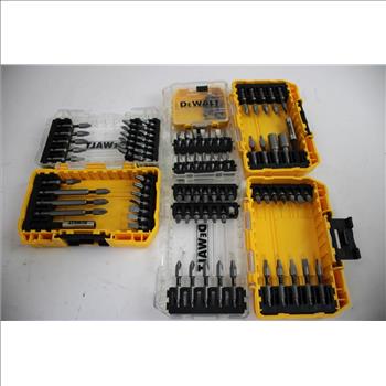 DeWalt Bit Kit Lot, 5 Pieces