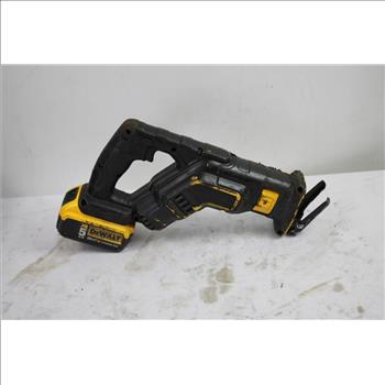 Dewalt, Bosch Reciprocating Saws, 2 Pieces In Bosch Tool Bag
