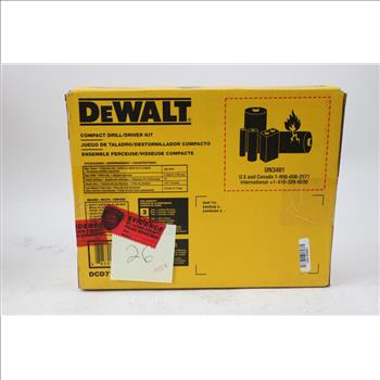 DeWalt Compact Drill/driver Kit