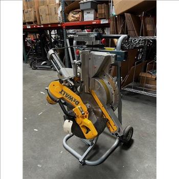 DeWalt Compound Mitre Saw On Bosch Stand