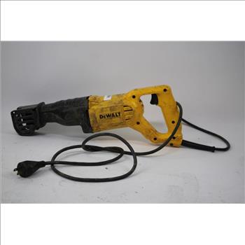 Dewalt Corded Electric Reciprocating Saw