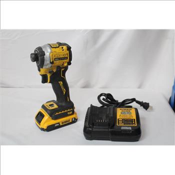 Dewalt Cordless 3-speed Impact Driver Includes Battery & Charger