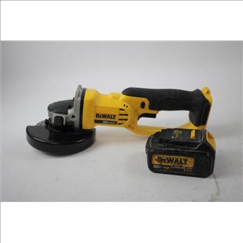DeWalt Cordless 4 1/2