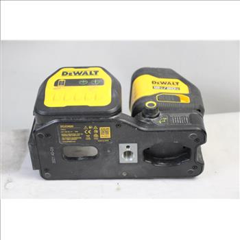 Dewalt Cordless Green Cross-Line Laser Level Set
