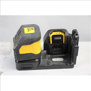 Dewalt Cordless Green Cross-Line Laser Level Set