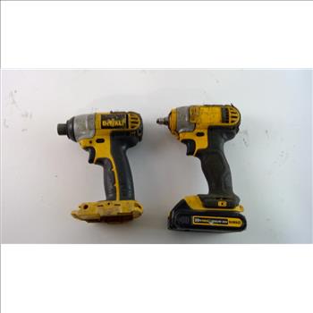 Dewalt Cordless Impact Wrench And Impact Driver