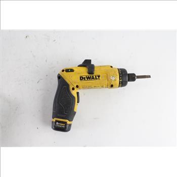 DeWalt Cordless Screwdriver
