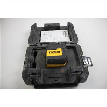 DeWalt Cross Line Laser With Case