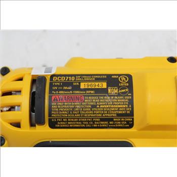 Dewalt Dcd710 Cordless Drill Driver