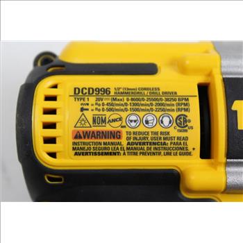 Dewalt DCD996 Hammerdrill/Drill Driver