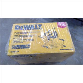 Dewalt Double Bevel Compound Sliding Miter Saw
