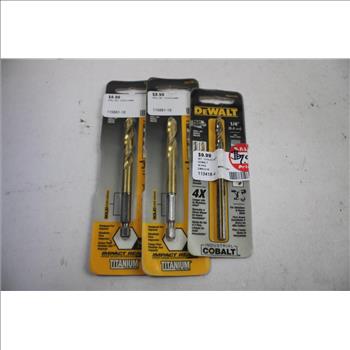 Dewalt Drill Bits, 6 Pieces