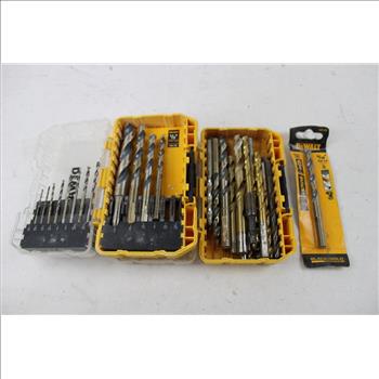 Dewalt Drill Bits, Diablo, GatorBlade Grinding Wheels, Backer Pad,  7 Pieces
