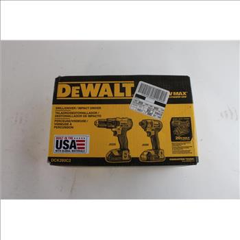 DeWalt Drill/Impact Kit