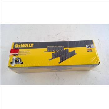 Dewalt Drive Deep Impact Socket Set