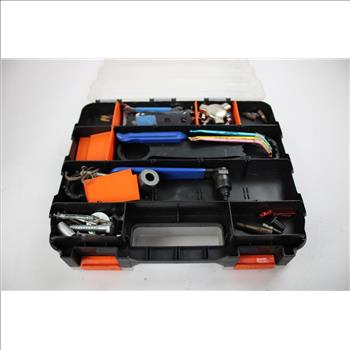 Dewalt Drive Socket Set & Tactix Double-Sided Organizer With Tools