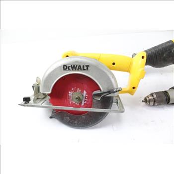 DeWalt DW935 Cordless Reciprocating Saw & More, 6 Items