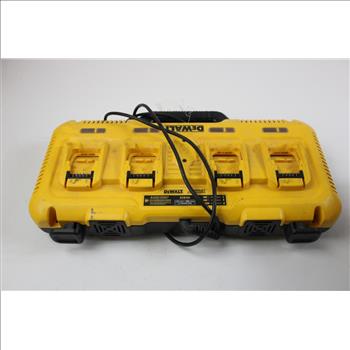 Dewalt Four Port Fan-Cooled Charger