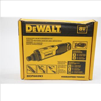 Dewalt Gyroscopic Inline Screwdriver Kit