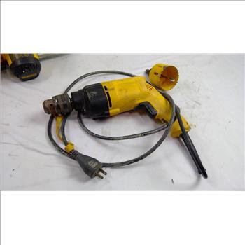 Dewalt Hammer Drill, 18V Cordless Circular Saw, & Dewalt Tool Bag