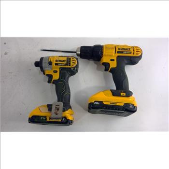 DeWalt Hammer Drill And Impact Driver