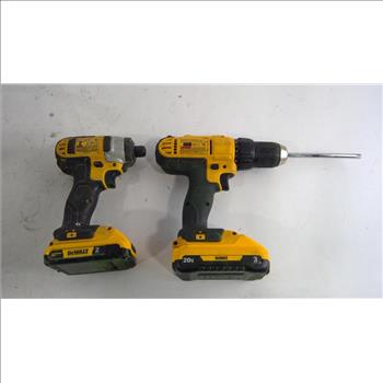 DeWalt Hammer Drill And Impact Driver