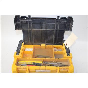Dewalt Hard Storage Travel Case With Bulk Of Hand Tools
