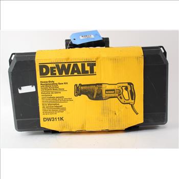 DeWalt Heavy-Duty Reciprocating Saw Kit, DW311K