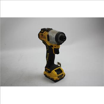 Dewalt Impact Cordless Driver Charge Included And Soft Bag