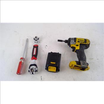 Dewalt Impact Driver And More 4 Pieces