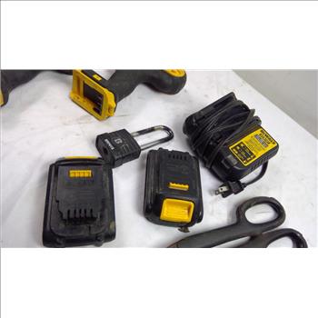 DeWalt Impact Driver, Compact Drill/Driver And Craftsman Shears In Dewalt Case