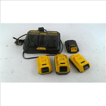 Dewalt Jobsite Charging Station W/ Batteries