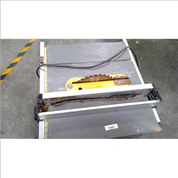 Dewalt Jobsite Table Saw